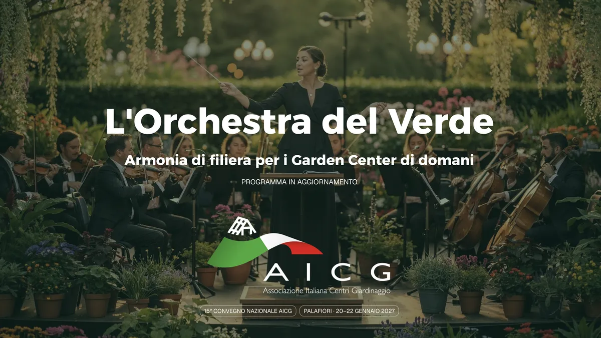 Save the date: 15° Convegno Nazionale AICG, "L'Orchestra del Verde"