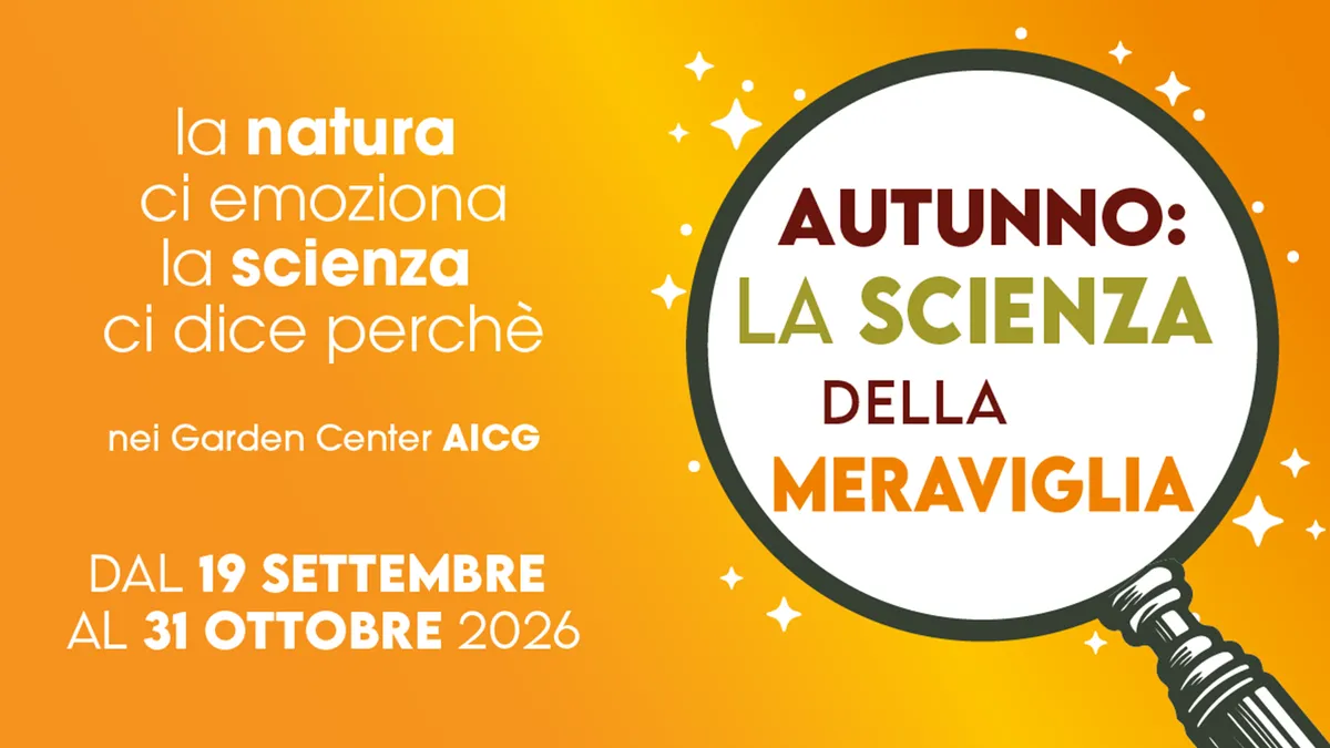 Al via il Garden Festival d'Autunno 2026 — "La Scienza della Meraviglia"